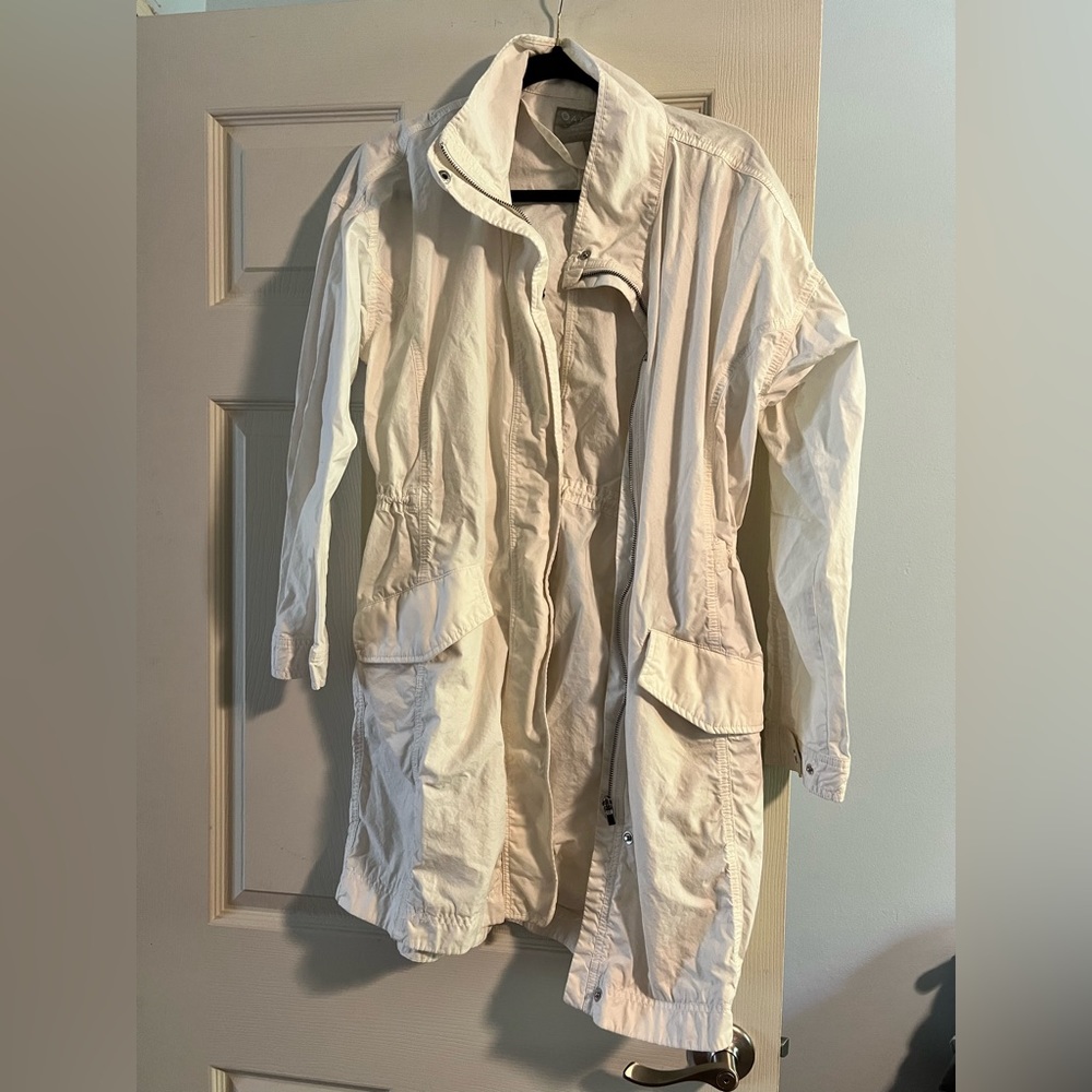 White Athleta jacket